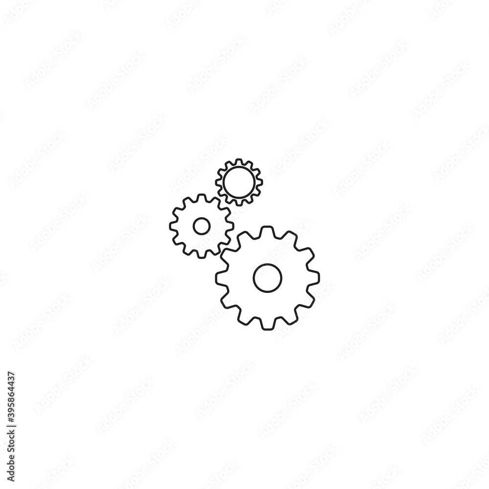 Gear Logo Template vector icon illustration design Gear Logo Template vector icon illustration design