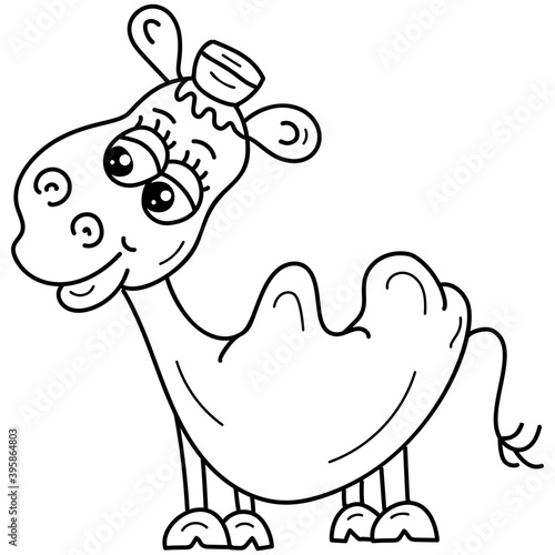 Camel Cartoon Character