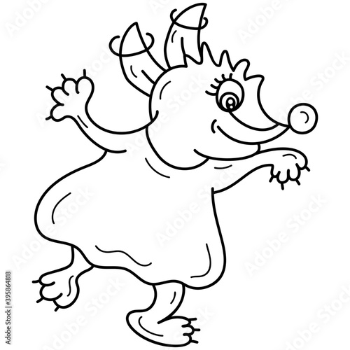 Fox Cartoon Drawing 