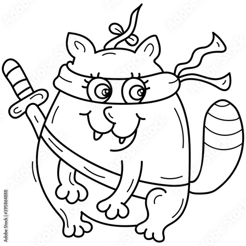 Cartoon Cat Drawing 