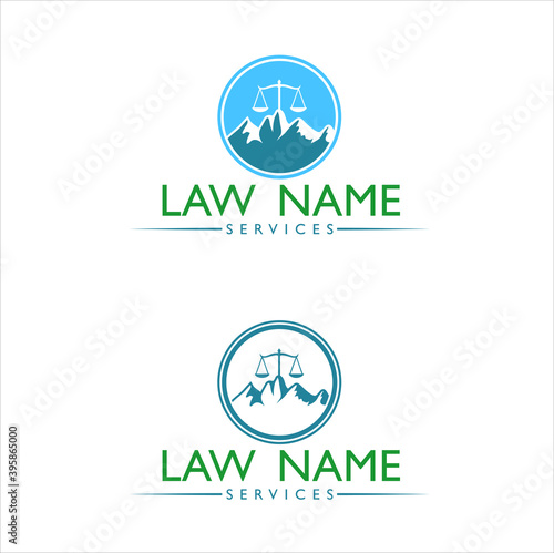 Free Download logo template for the field of law - GFXLoad