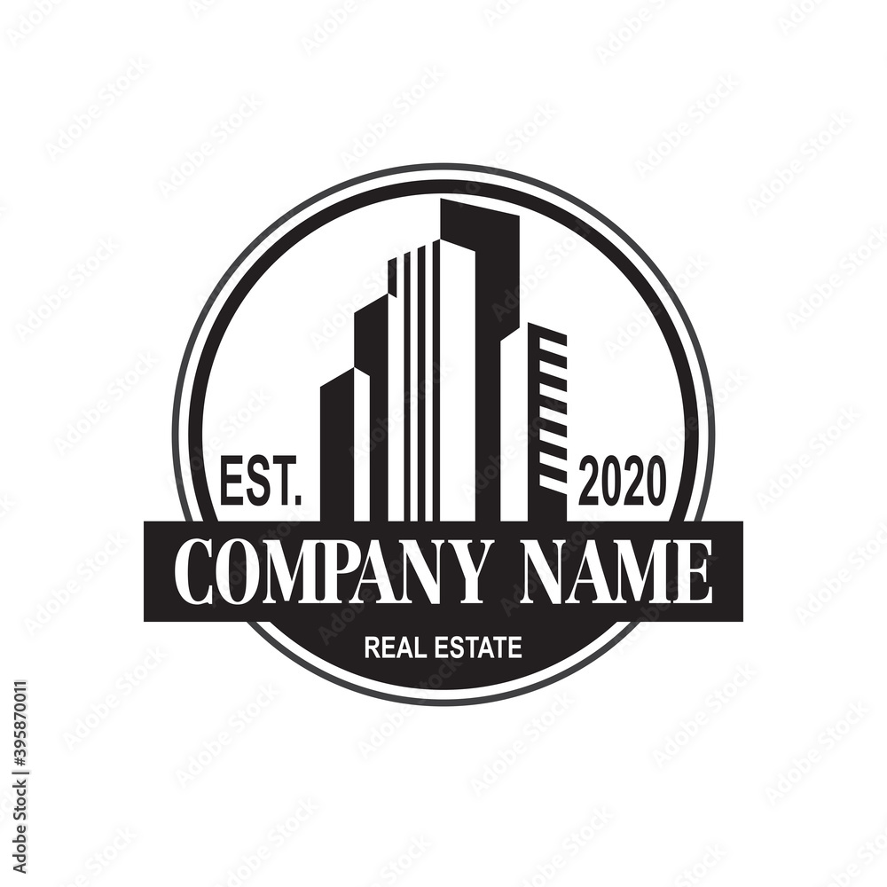 Construction Vector , Real Estate Logo