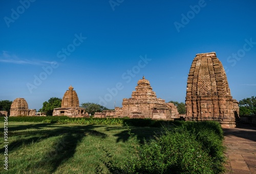 Group of temples at Pattadakal, karnataka,India photo