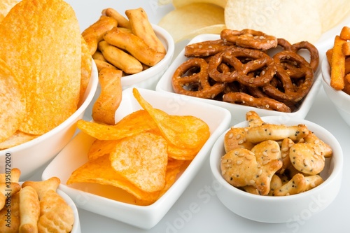 Fotografie variety of snacks