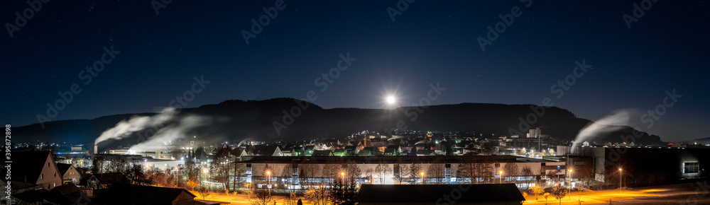 Rietheim-Weilheim bei Nacht- Bei Tuttlingen-Baden-Württemberg Rietheim-Weilheim bei Nacht- Bei Tuttlingen-Baden-Württemberg