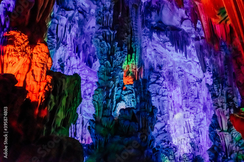 Reed Flute Cave in Guillin, China