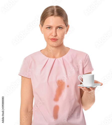 Young woman with coffee sta...
