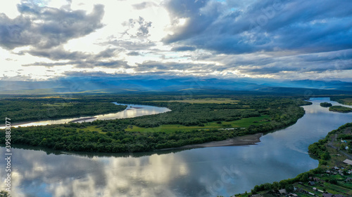 Kamchatka river in kozirevsk