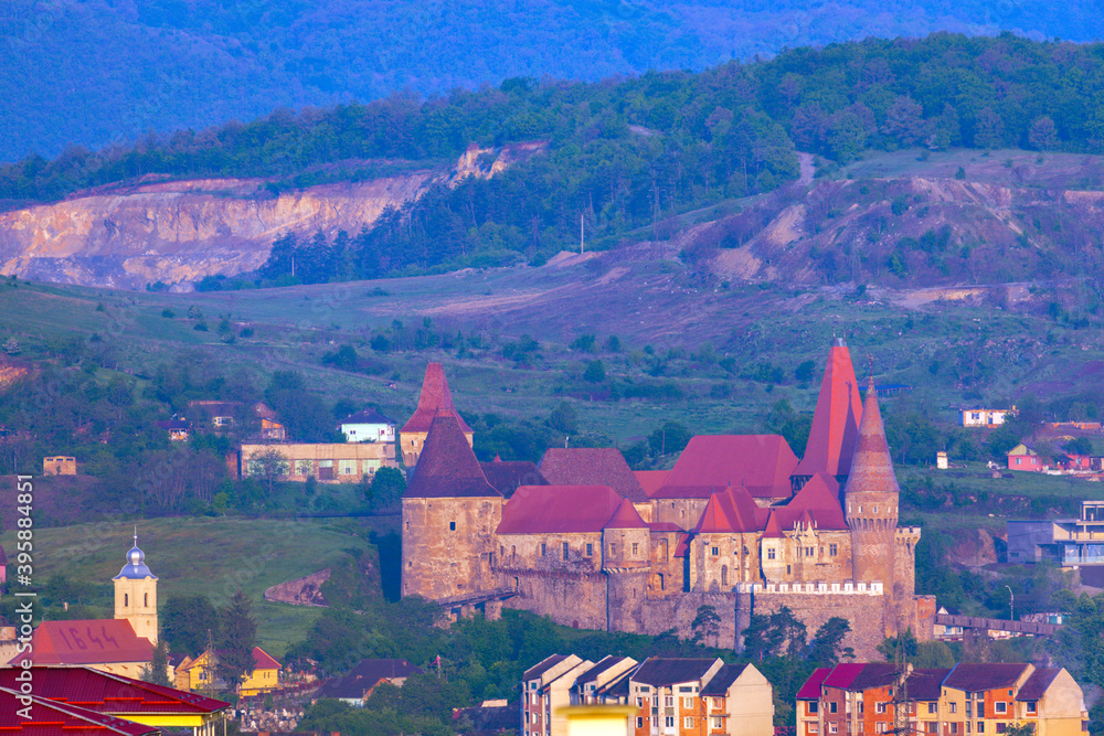 Panorama of Hunedoara