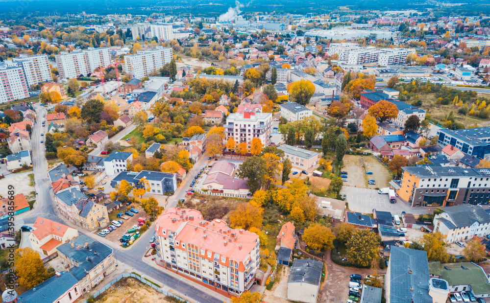 Old town of Zielona Gora