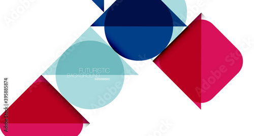 Clean minimal geometric abstract background with triangles and circles. Vector illustration for covers, banners, flyers and posters and other designs Free Download Clean minimal geometric abstract background with triangles and circles. Vector illustration for covers, banners, flyers and posters and other designs - GFXLoad