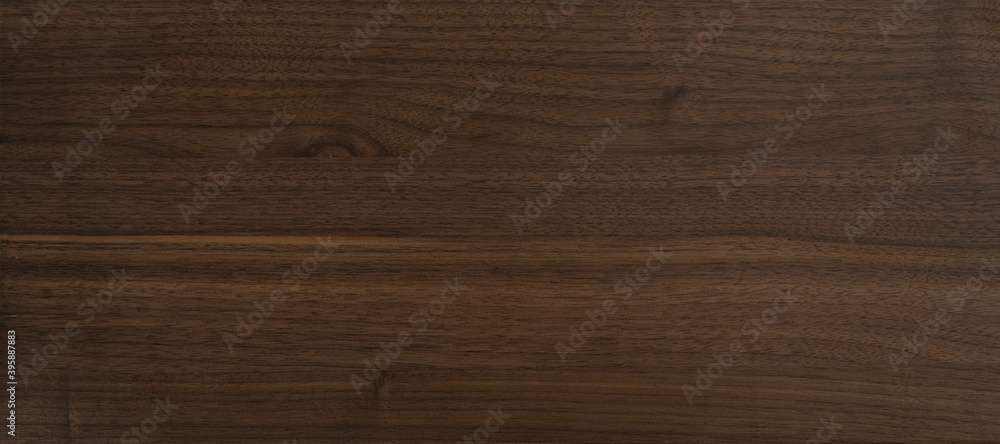 Texture of walnut surface with oil finish, Natural wooden background - obrazy, fototapety, plakaty 