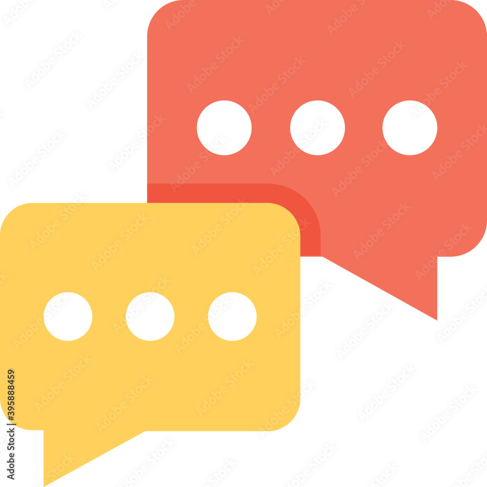 Speech Balloons Flat Vector Icon
Speech Balloons Flat Vector Icon