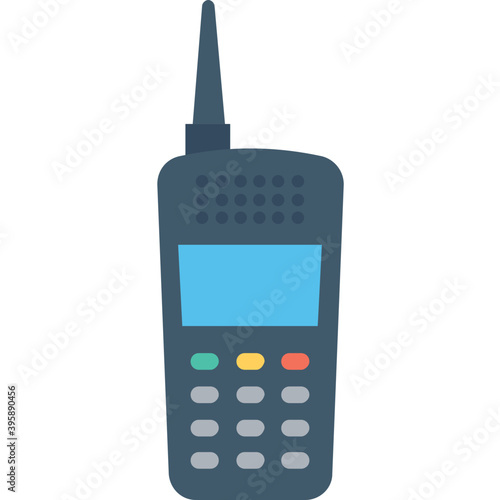 
Intercom Flat Vector Icon
