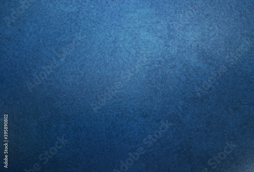 Blue winter background. Frozen Christmas background.