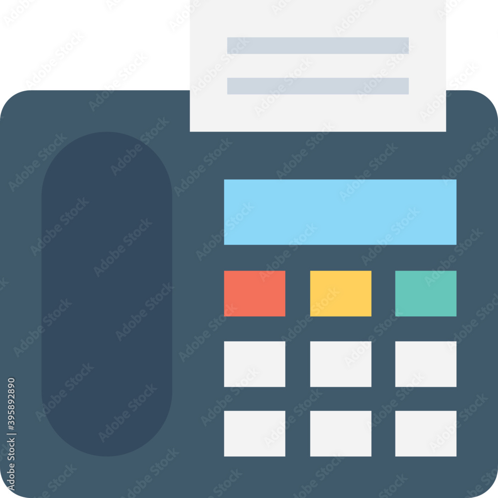 Landline Flat Vector Icon
Landline Flat Vector Icon