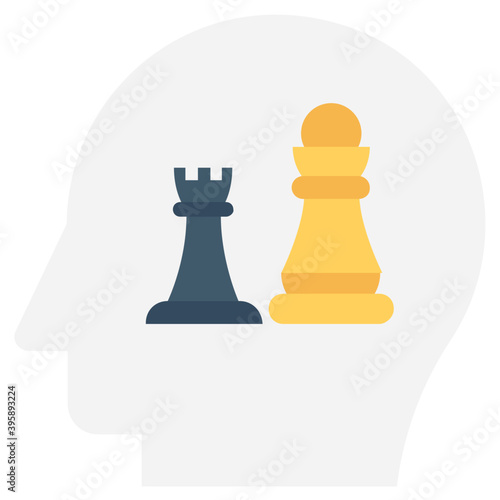 
Chess Flat Vector Icon
