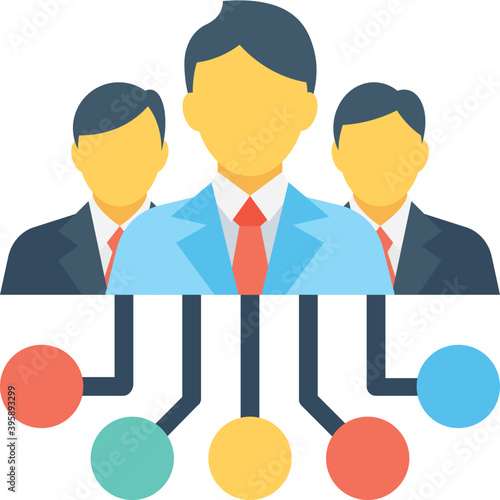 
Leader Flat Vector Icon
