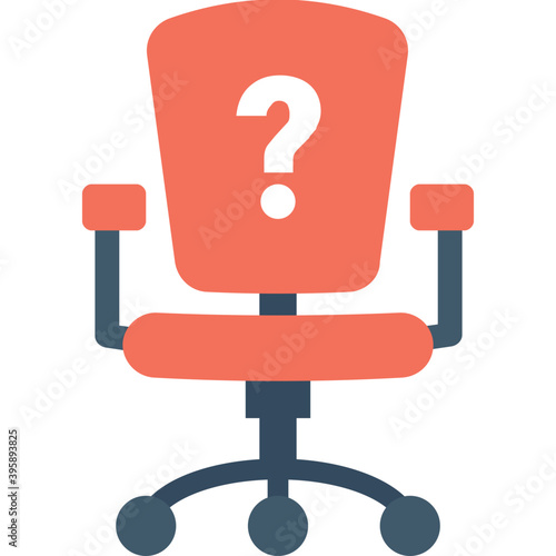 
Vacancy Flat Vector Icon
