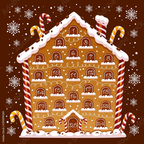 flat advent calendar