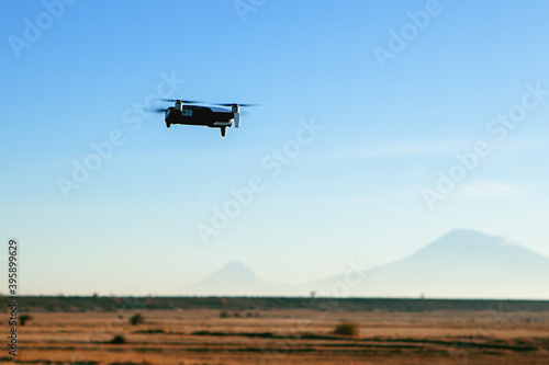 drone quadcopter with digital camera