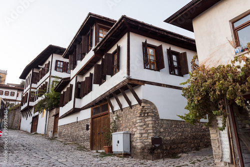SAFRANBOLU  TURKEY. Traditional Ottoman Houses in Safranbolu. Safranbolu is district of Karabuk Province in the Black Sea region of Turkey.