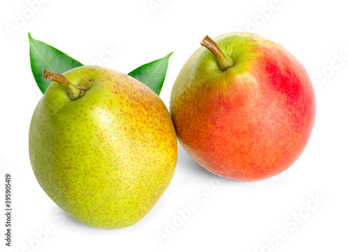 Fresh pear fruit an isolated on the white background