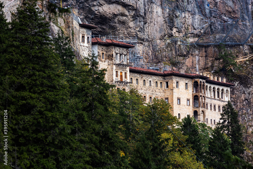 Sumela Monastery is a Greek Orthodox monastery