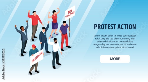 Protest Action Banner