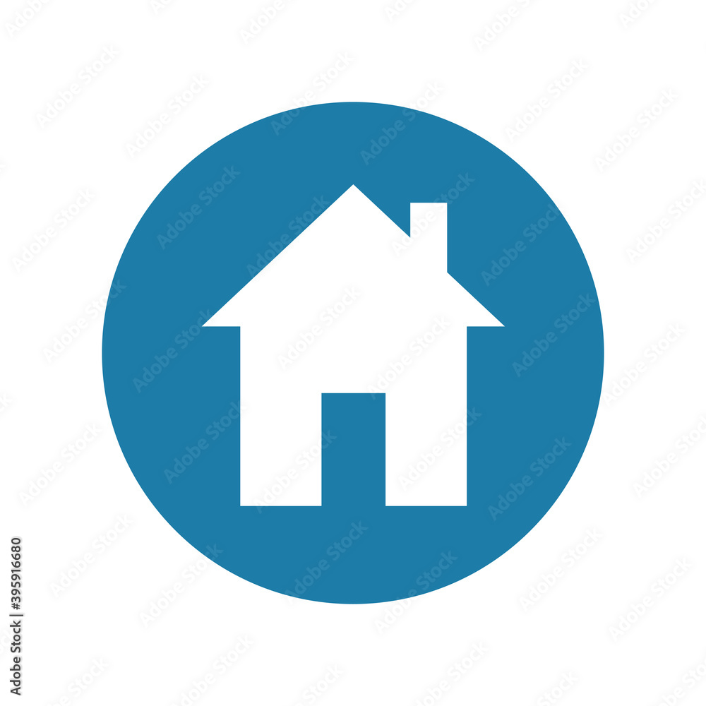 Small house. Icon Simple flat symbol. Illustration pictogram Small house. Icon Simple flat symbol. Illustration pictogram