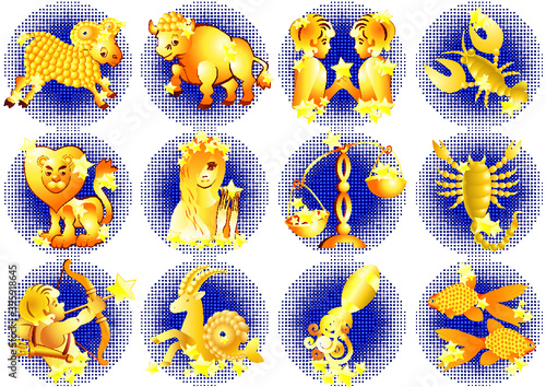 Zodiac signs.
