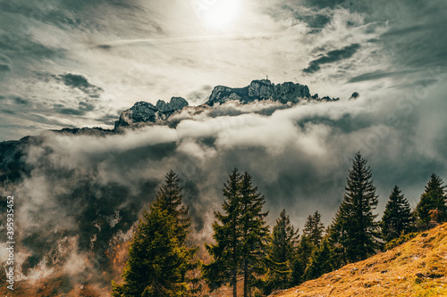 Kampenwand cheimgauer Alpen Bayern	