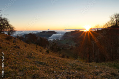 Schöner Sonnenaufgang