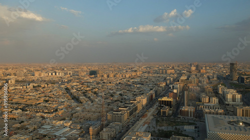 Riyadh Skyline - View from Faisaliyah Tower