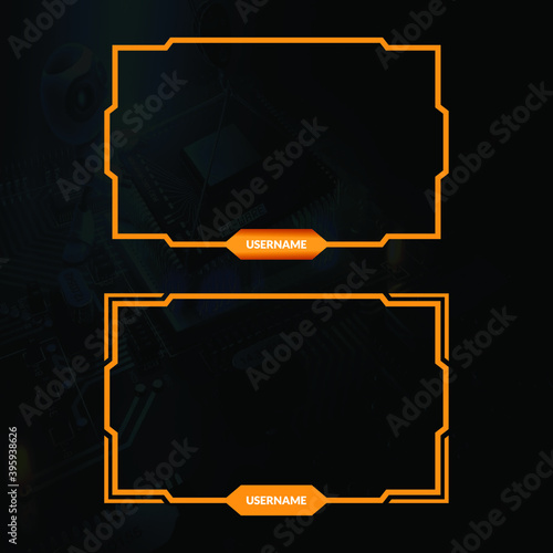Twitch Facecam- Facecam border -Twitch face border