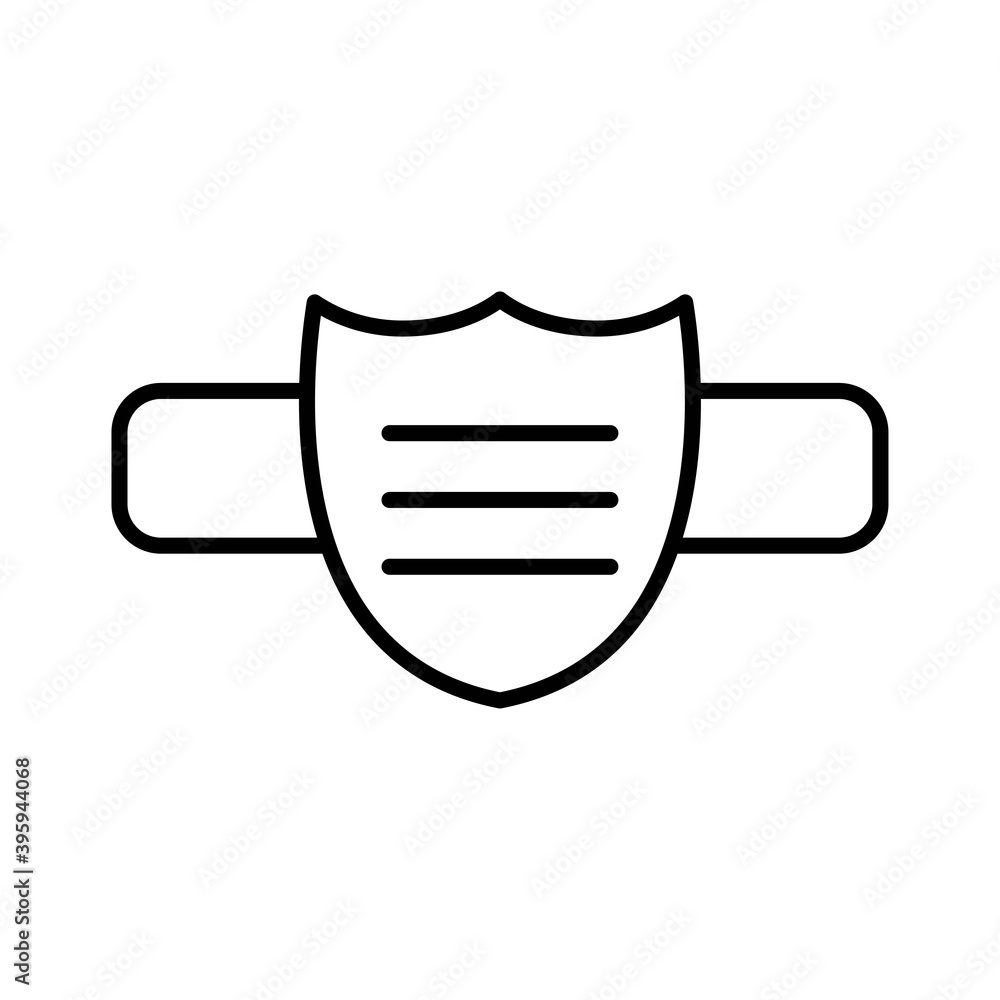 mask icon line style vector for your design mask icon line style vector for your design