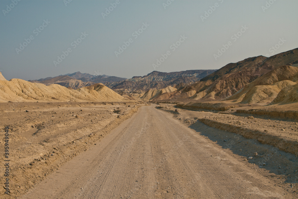 road in the desert road in the desert