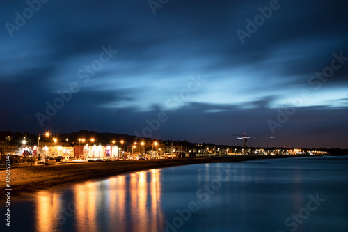 View of The Bray Town during the night © Eimantas