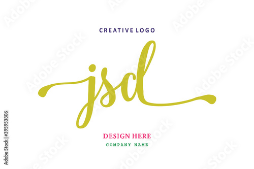 JSD lettering logo is simple, easy to understand and authoritative