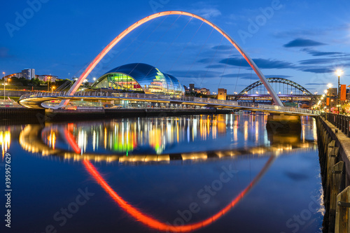 Bridges across the River Tyne between Newcastle and Gateshead
