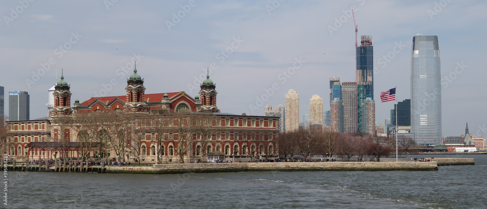 Φωτογραφία Ellis island immigration museum in New York, NY, USA