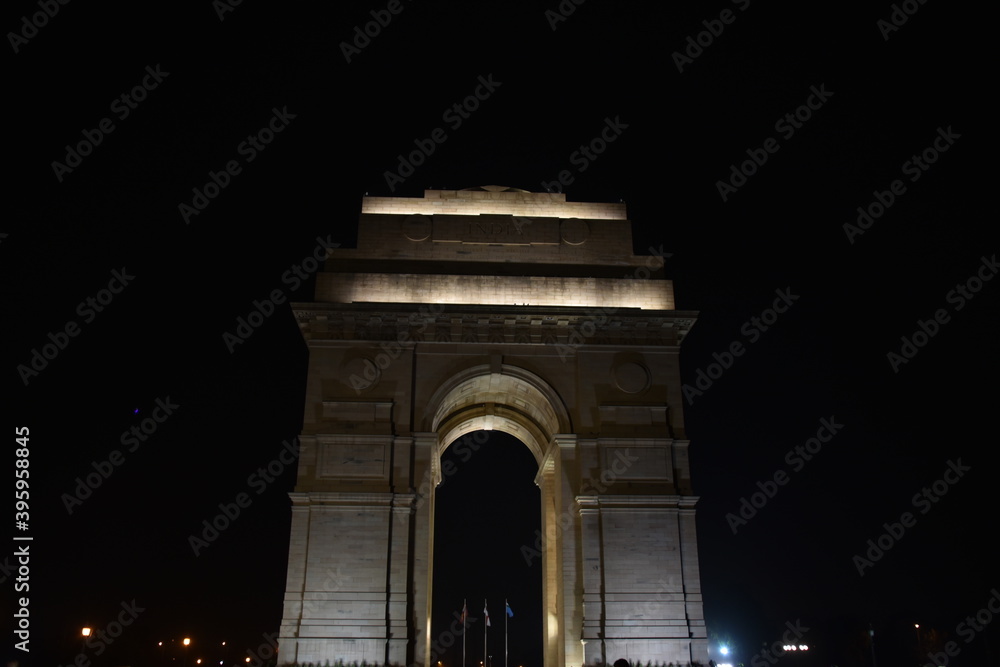 India Gate monument, New Delhi, India