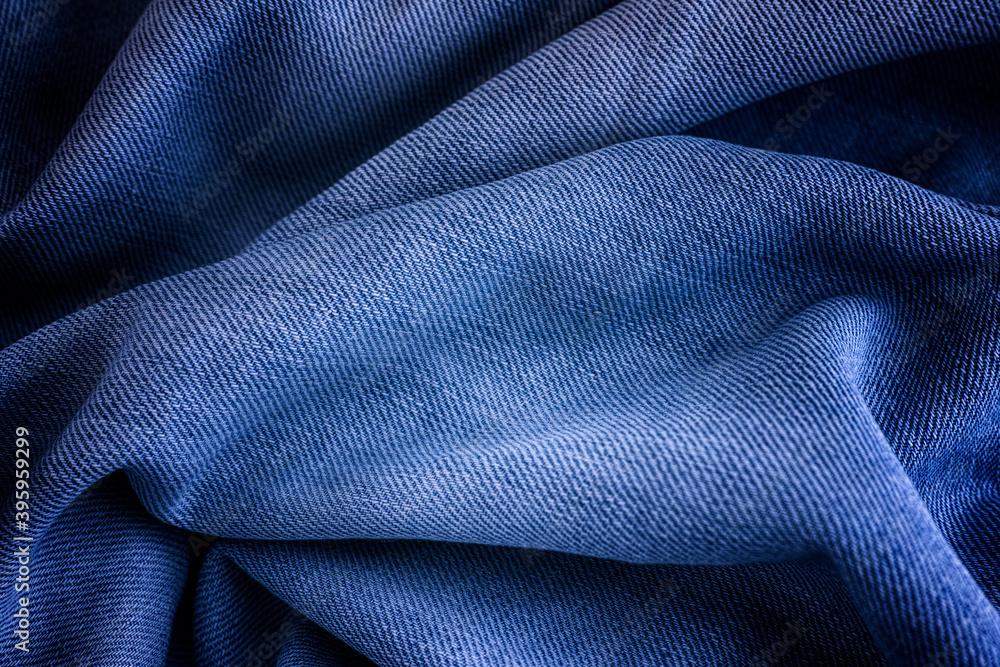 Blue denim texture background Blue denim texture background