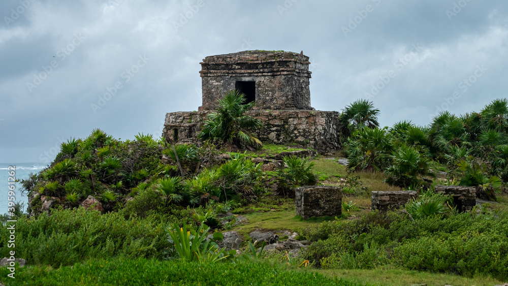 Ruins of Tulum on the Caribbean coast