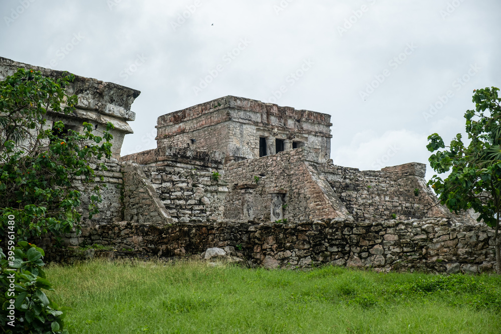 Ruins of Tulum on the Caribbean coast Ruins of Tulum on the Caribbean coast