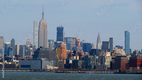 Manhattan midtown building skyline one of the main Landmarks
