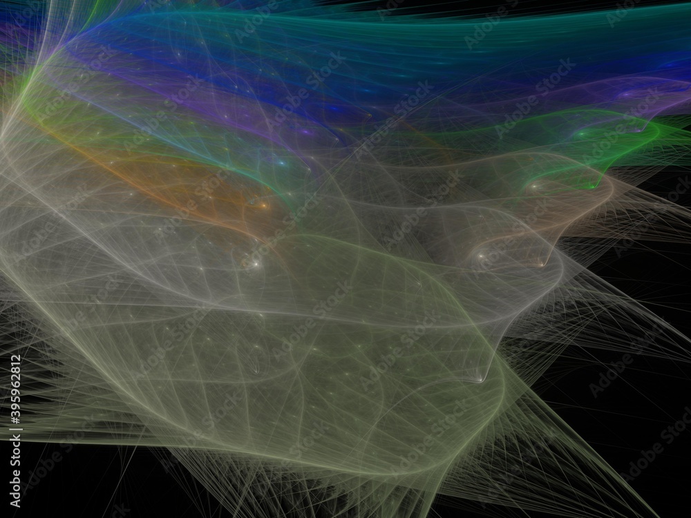 Obraz premium Imaginatory fractal background Image