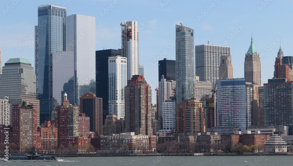 Obraz premium Manhattan midtown building skyline one of the main Landmarks