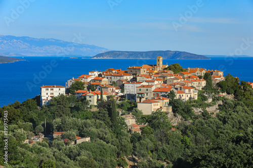 Medieval town Beli in Cres Island, Croatia