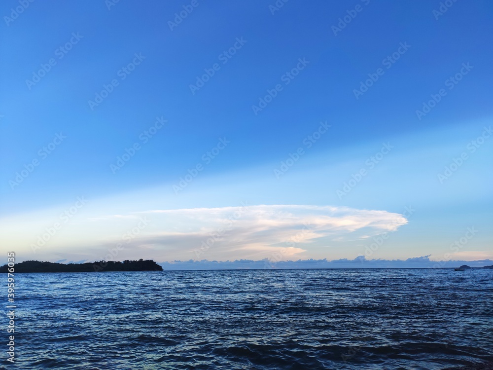 boat on the sea